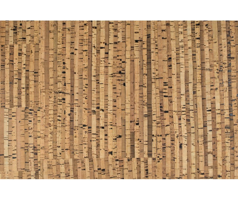 Ткань пробковая (Корк) 50×70 см, цв. натуральный с полосками