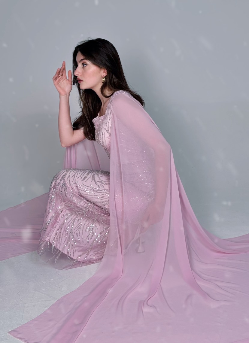 Платье «Розовый фейерверк»