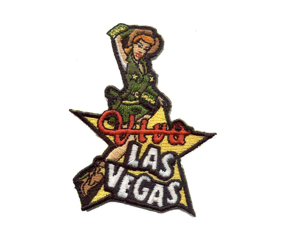 Нашивка термоклеевая Нашивка.РФ «Viva Las Vegas-рок-н-ролл»