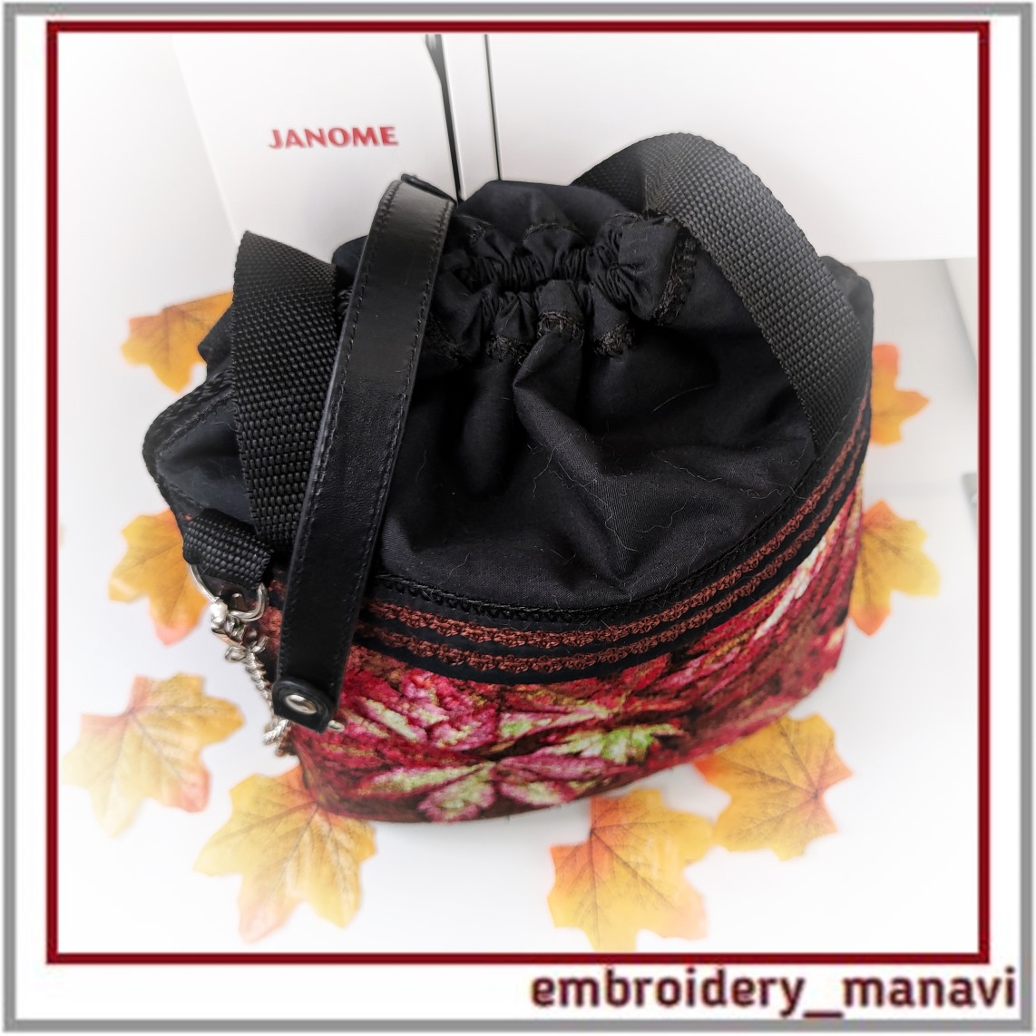 Сумка складная «В багрец и в золото»