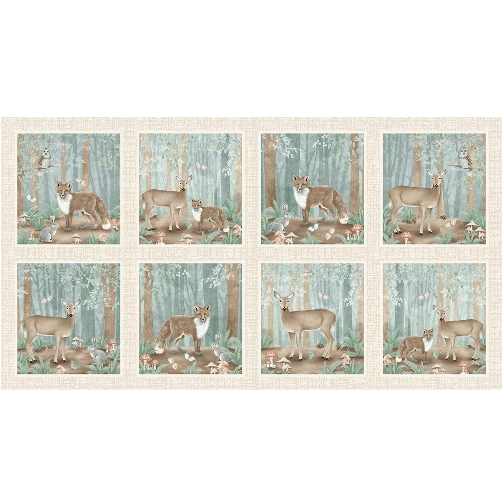 Ткань хлопок для пэчворка разноцветные, животные, Blank Quilting (арт. 5416-11)