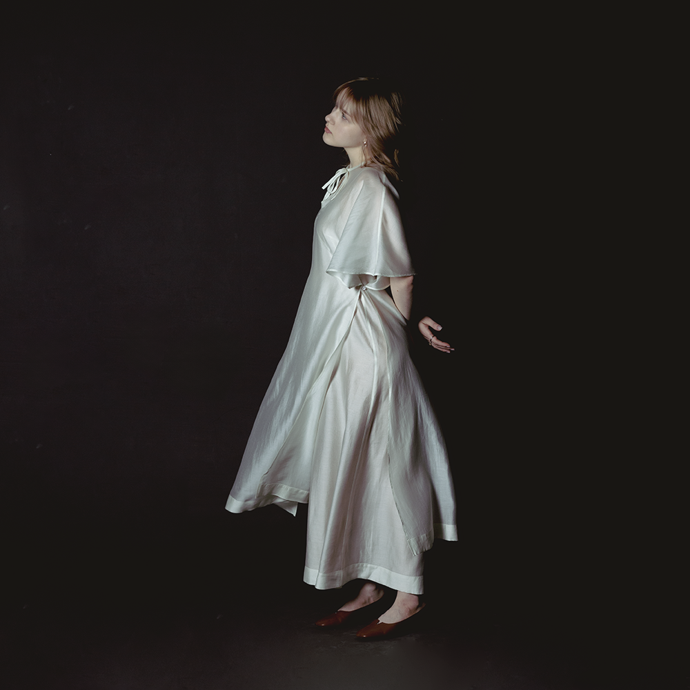 Комплект из сарафана и накидки