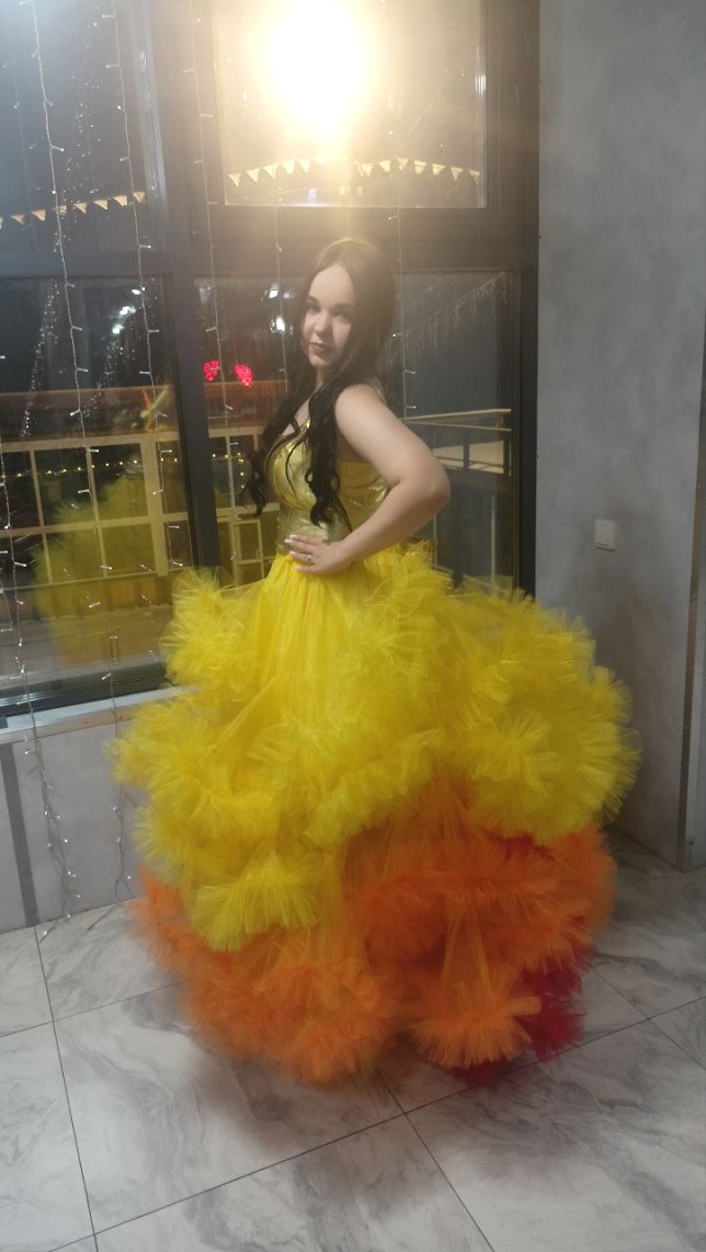 Платье «Шепот огненной лисицы»