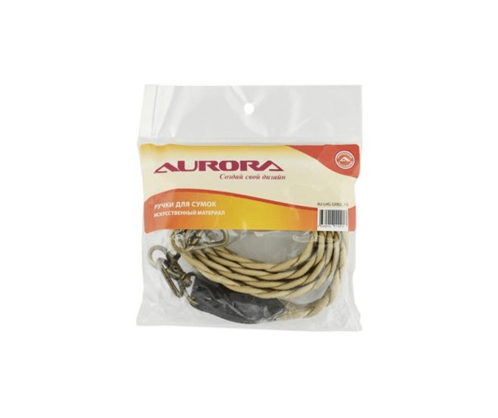 Ручки для сумок Aurora AU-LHG-32002-110 пвх, бежевый
