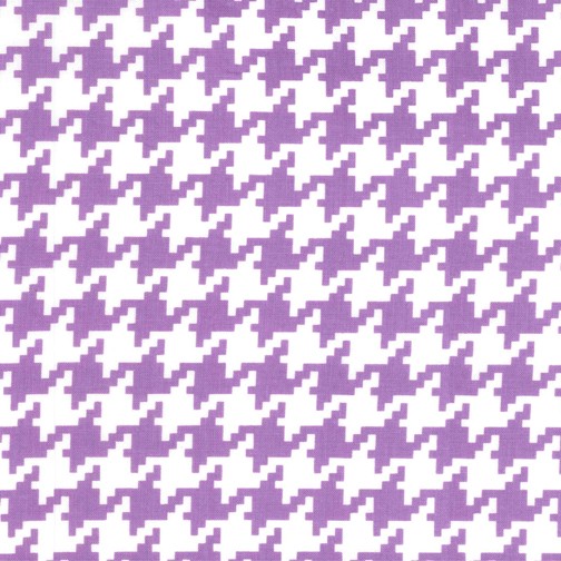 Ткань хлопок пэчворк фиолетовый, гусиные лапки, Michael Miller (арт. CX6363-PURP-D)