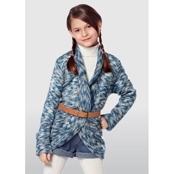 Выкройка детская Burda арт. 9485 кардиган