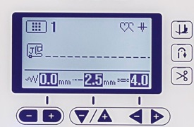 дисплей швейной машины Brother NV 1800