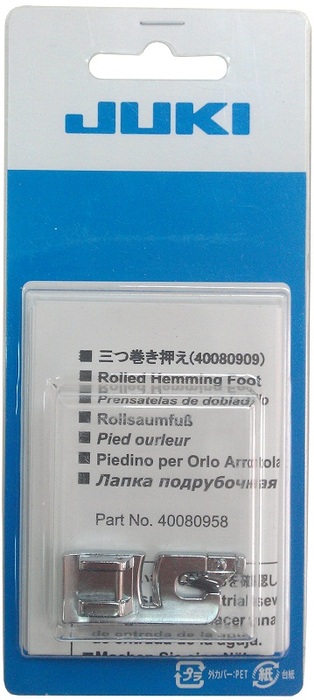 Лапка для швейных машин Juki F300, 400, 600 для закрутки