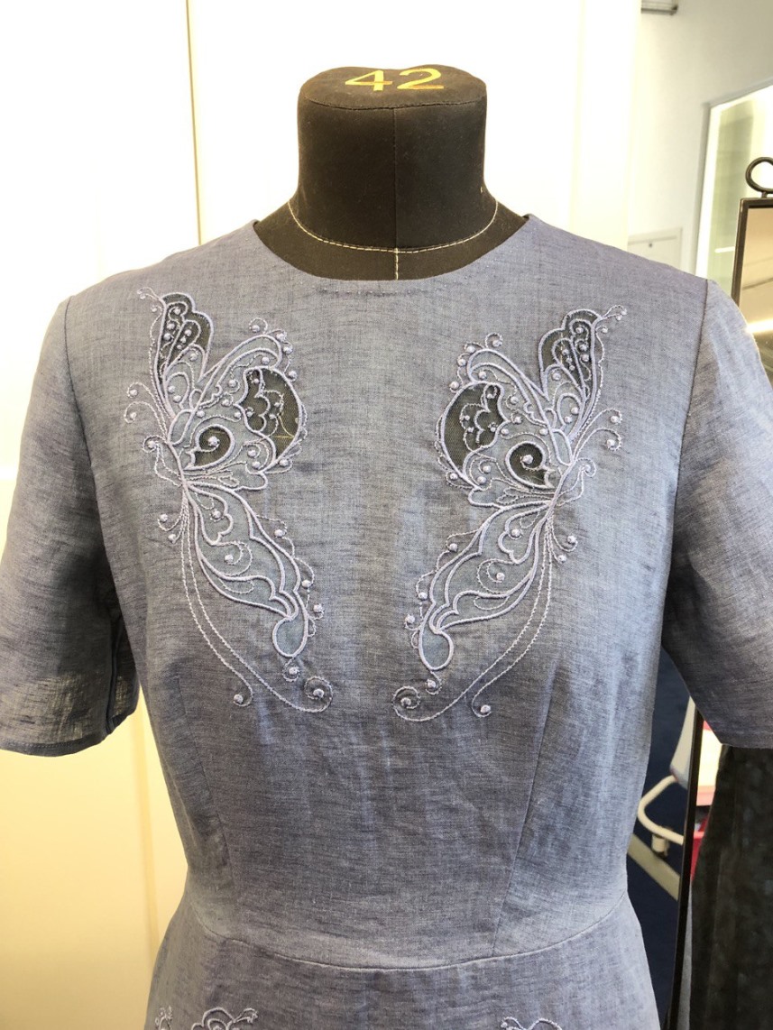 Платье «Ах, эти бабочки»