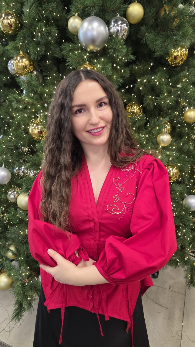 Рубашка «Алая мозаика»