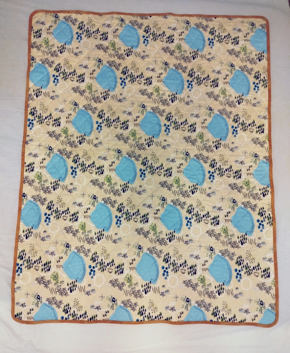 Квилт «Спящий дракончик»