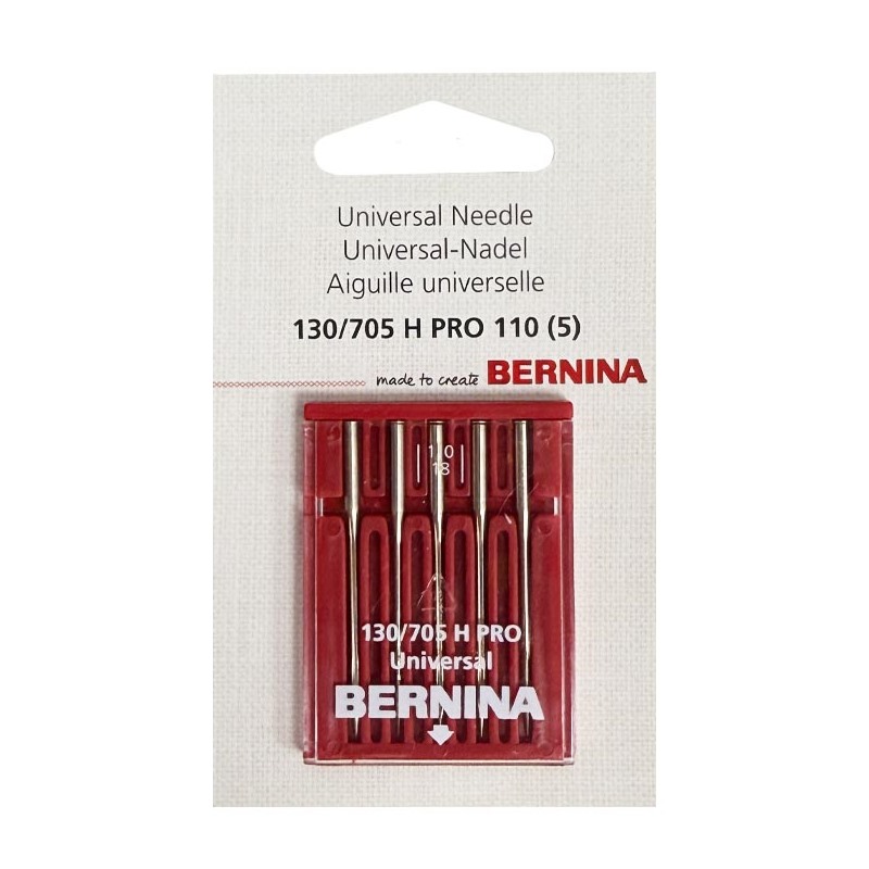 Набор игл универсальных Bernina Pro 036 152 70 01 № 110/18, 5 шт.