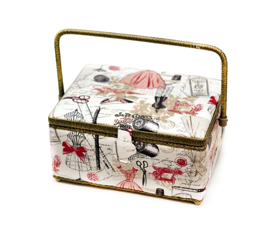 Шкатулка тканевая 32.5 x 24.5 x 16 см, 4095-RT-18