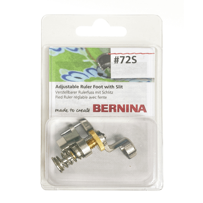 Лапка для стежки по линейке с прорезью Bernina 105 803 70 00 № 72S