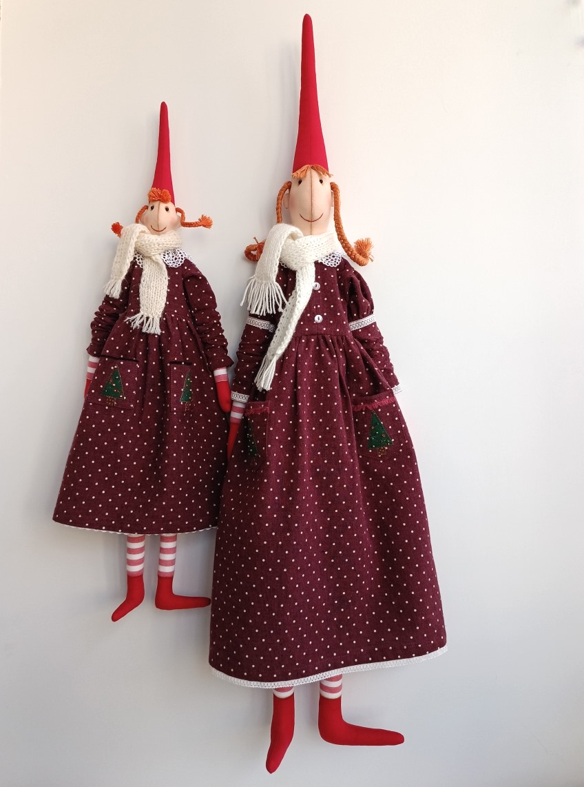 Новогодние гномы в стиле Maileg