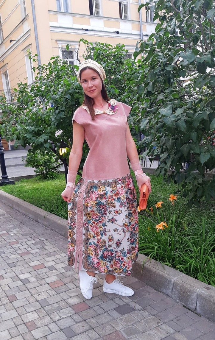 Платья из натуральной замши