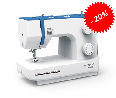 Электромеханическая швейная машина Bernette Sew&go 5