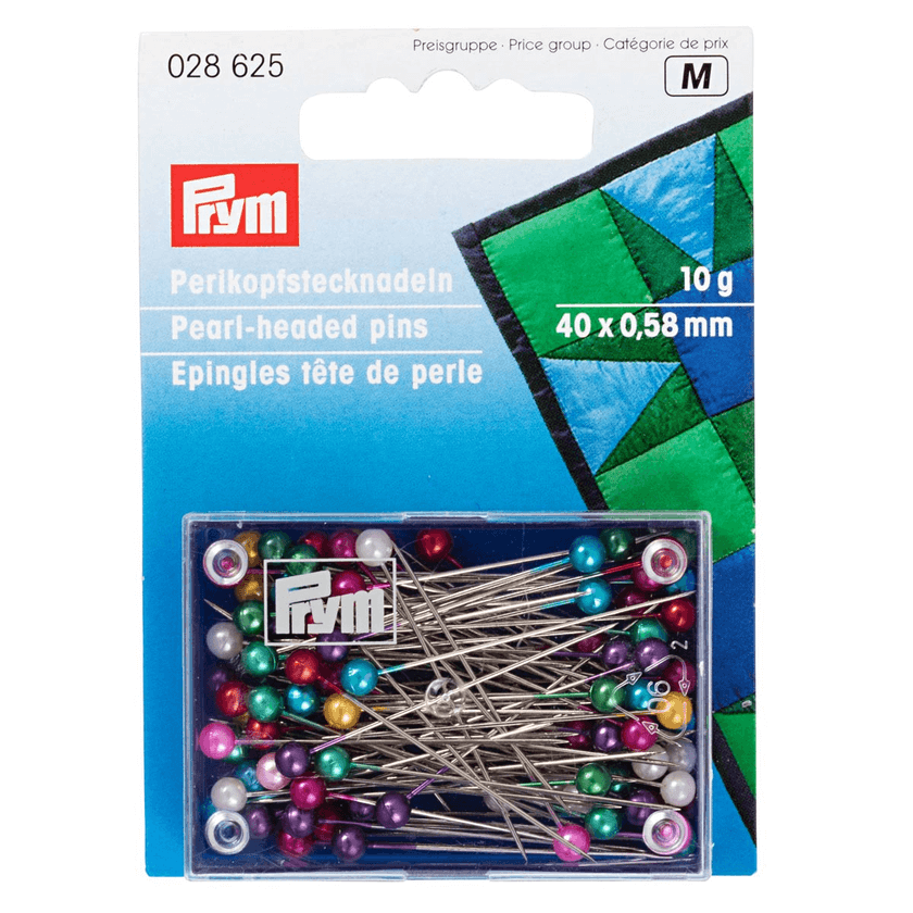 Булавки портновские Prym 28625 0,58 х 40 мм 10 гр.разноцветные