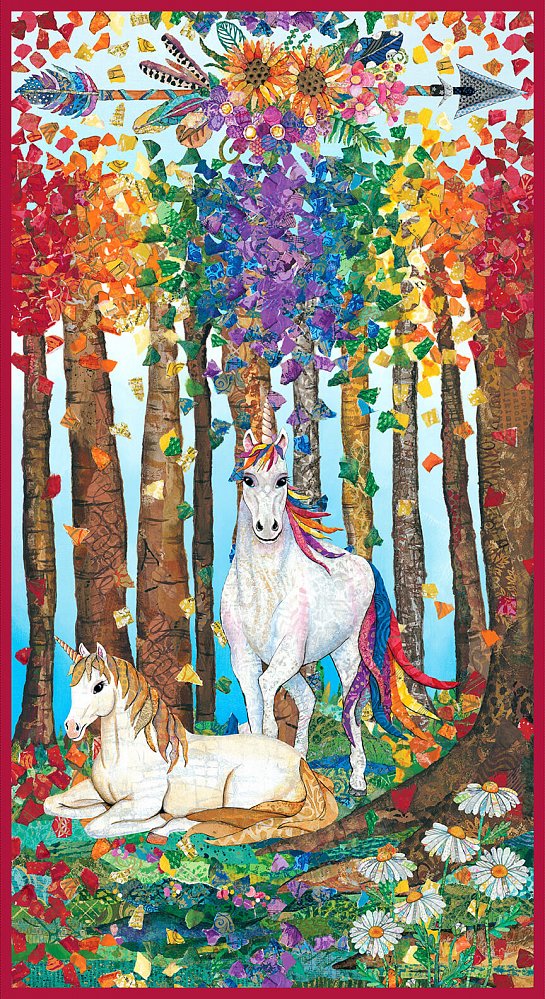 Ткань хлопок для пэчворка разноцветные, животные, Blank Quilting (арт. 9887DP-70)