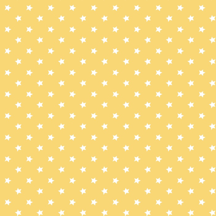 Ткань хлопок пэчворк желтый белый, звезды, Studio E (арт. 212647)