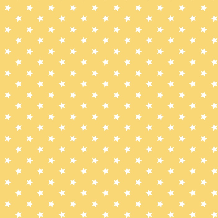 Ткань хлопок для пэчворка желтый белый, звезды, Studio E (арт. 212647)