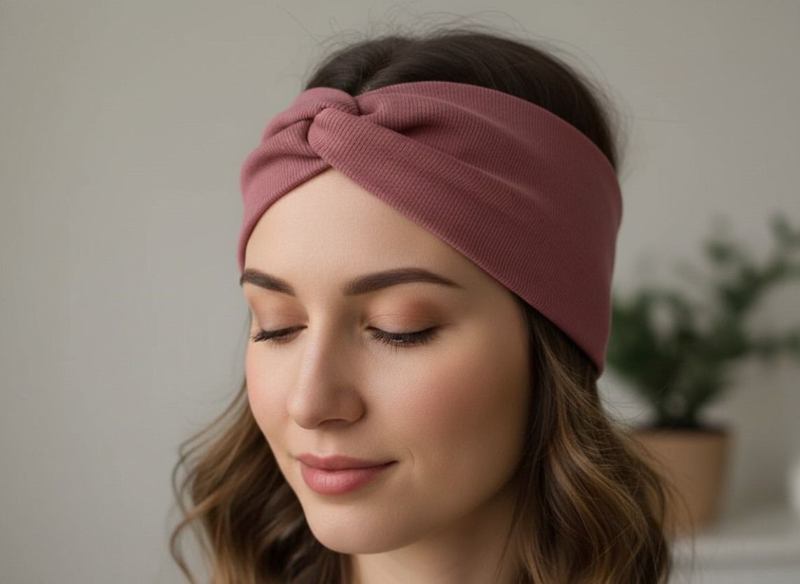 Как легко и быстро сшить повязку на голову