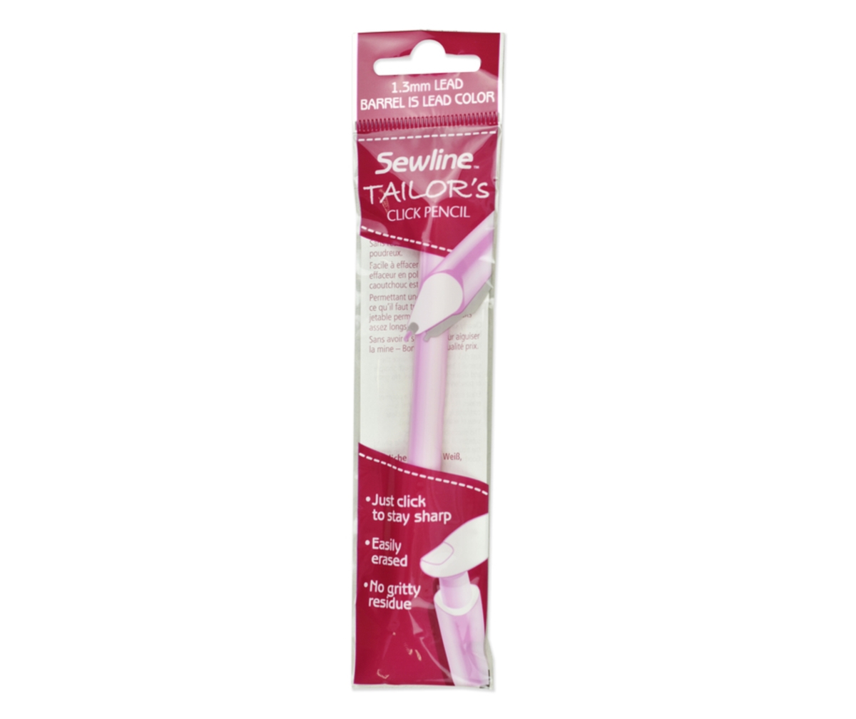 Sewline Pink Tailor's Click Fabric Pencil