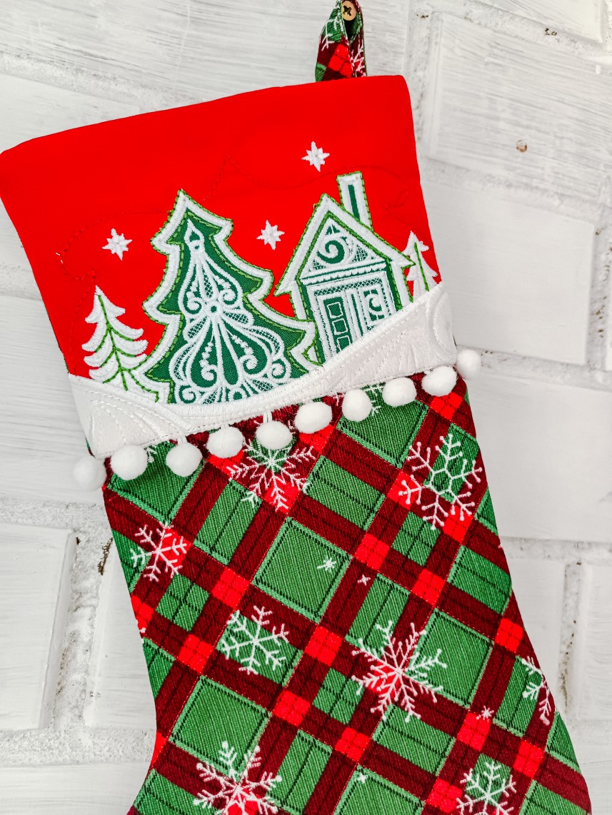 Новогодний сапожок