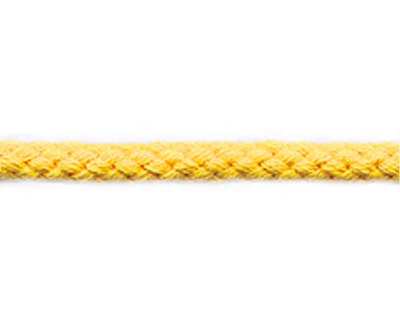 Шнур плетеный PEGA 5,3 мм, желтый
