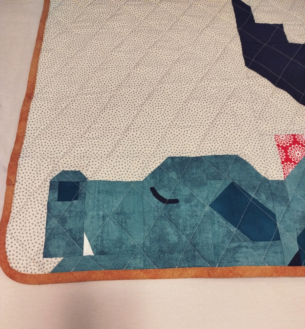 Квилт «Спящий дракончик»