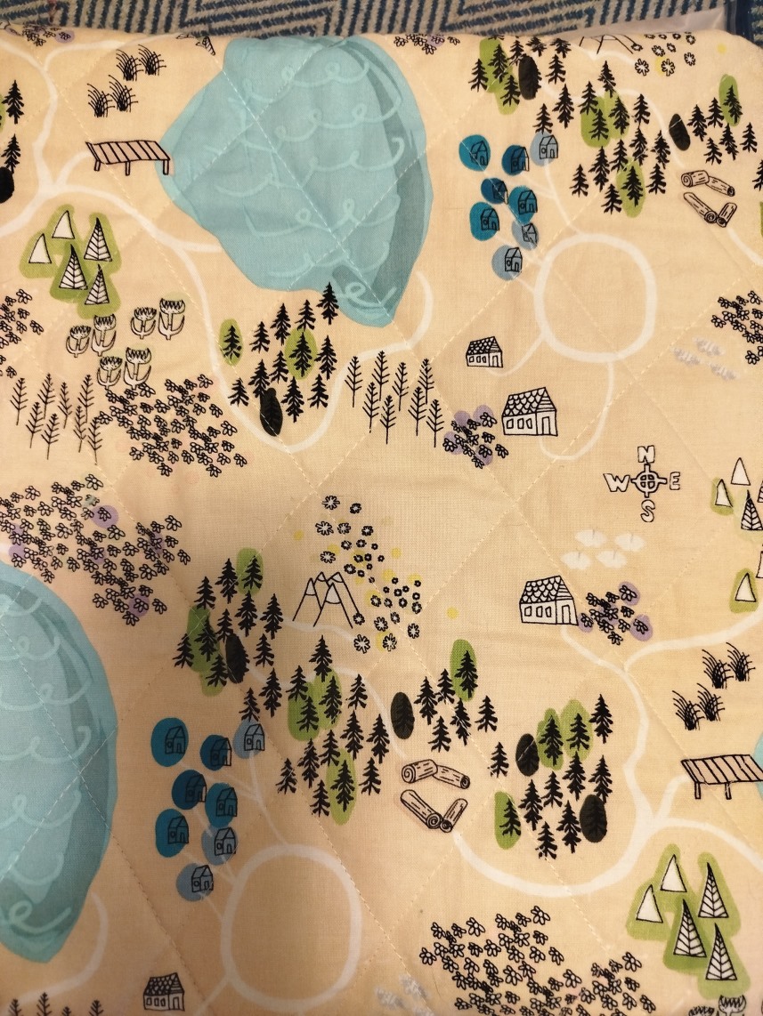 Квилт «Спящий дракончик»