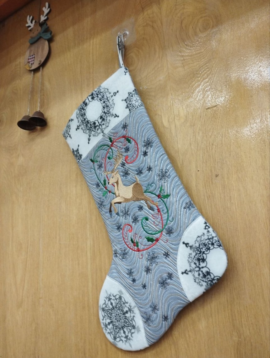 Новогоджний сапожок