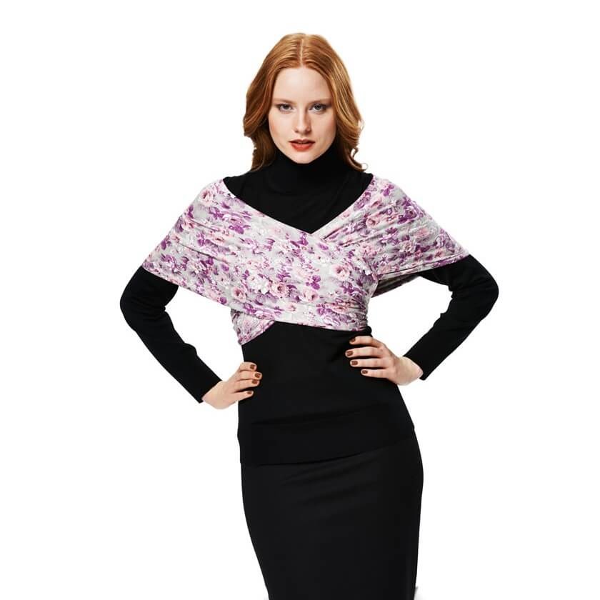 Выкройка аксессуары Burda арт. 7035 вязаные аксессуары