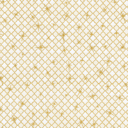 Ткань хлопок пэчворк бежевый золото, новый год, Robert Kaufman (арт. )