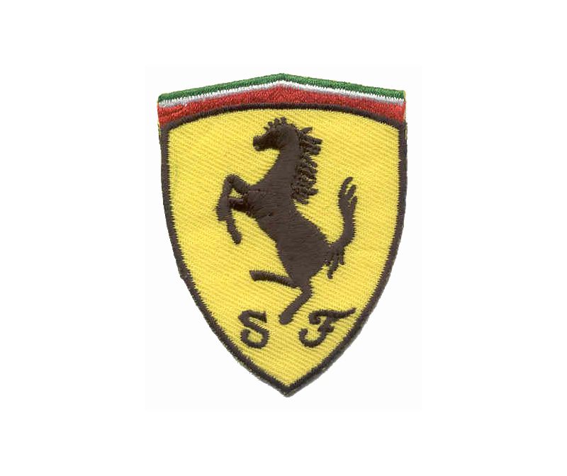 Нашивка «Лого Ferrari», маленькая