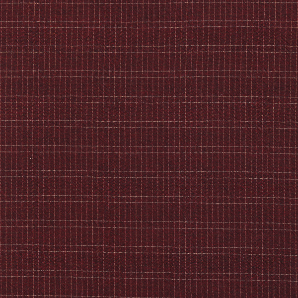 Ткань хлопок для пэчворка для одежды бордовый, клетка,  (арт. EY20081-H)