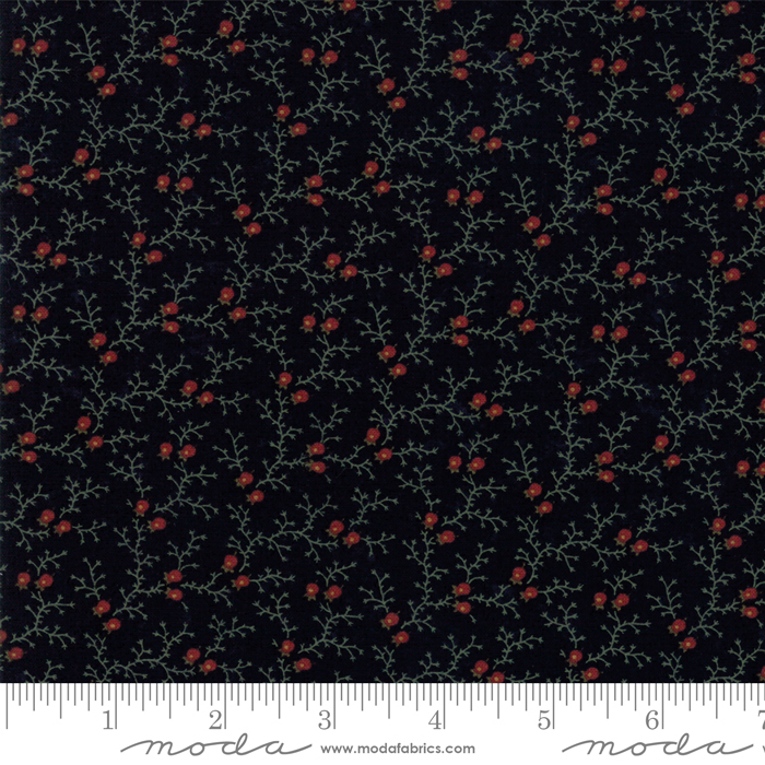Ткань хлопок для пэчворка черный, фактура, Moda (арт. 9584 14)