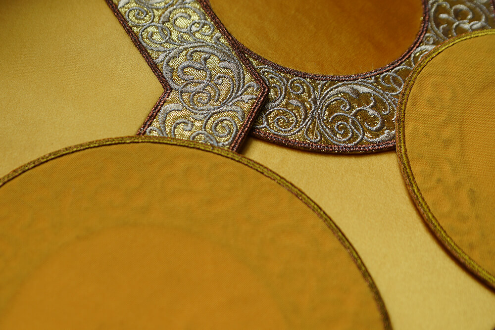 Комплект подложек под крест и лампады «На Престол»