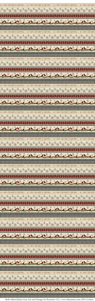 Ткань хлопок для пэчворка разноцветные, новый год, Benartex (арт. 6882-76)