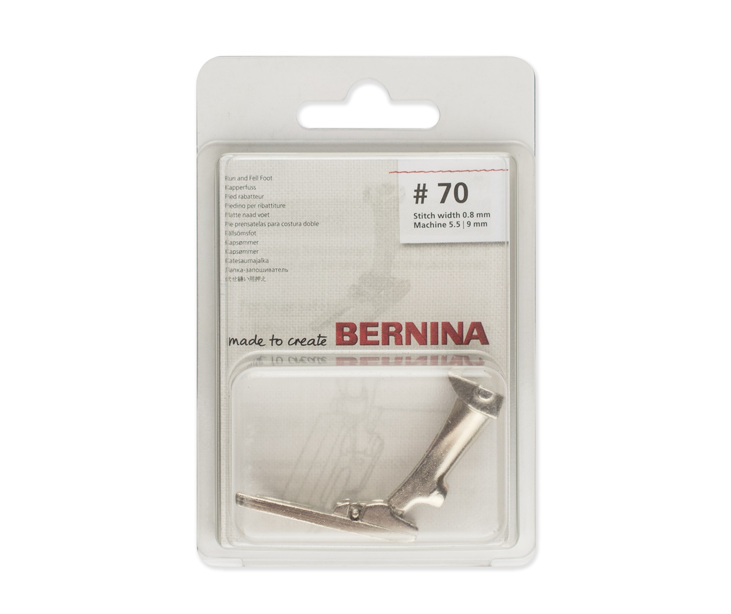 Лапка запошиватель Bernina 008 488 73 00 № 70 4 мм