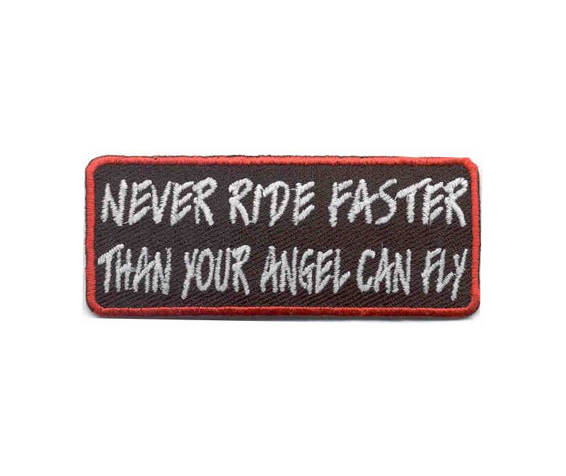 Нашивка «Не обгоняй ангела»