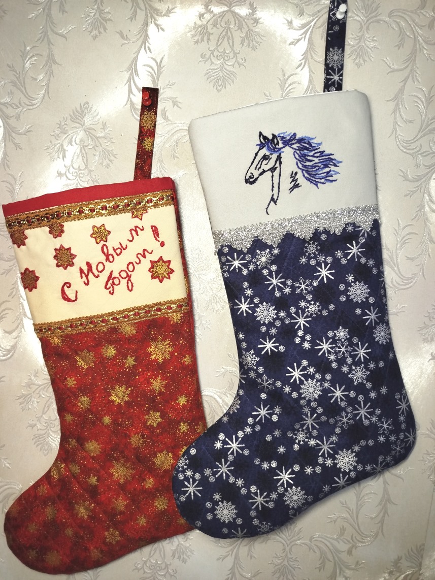 Новогодний сапожок