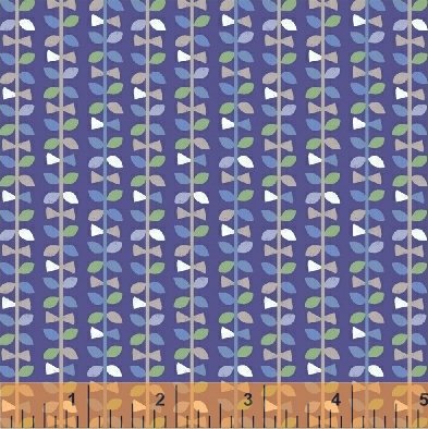 Ткань хлопок для пэчворка синий, фактура, Windham Fabrics (арт. 120756)