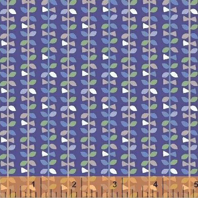 Ткань хлопок пэчворк синий, фактура, Windham Fabrics (арт. 120756)