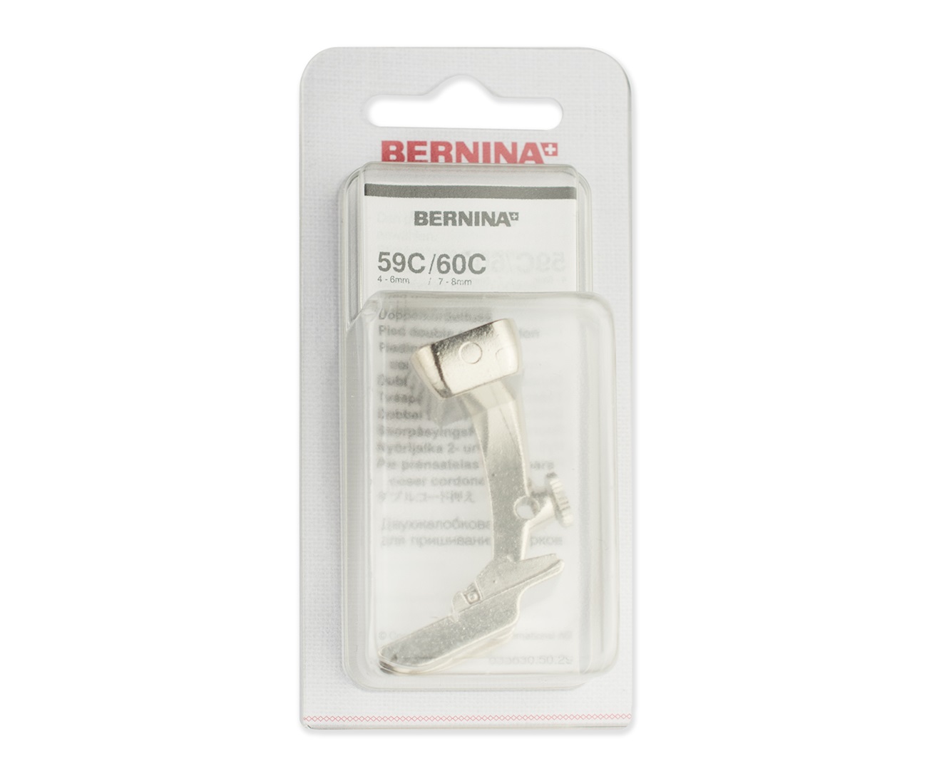Лапка для вшивания шнуров Bernina 032 370 72 00 № 59C 4-6 мм