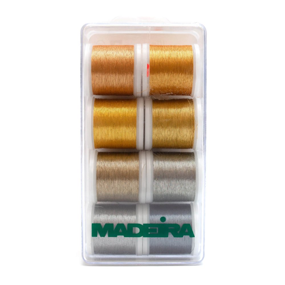 Набор ниток металлизированных Madeira арт. 8019 Smooth 8 х 200 м