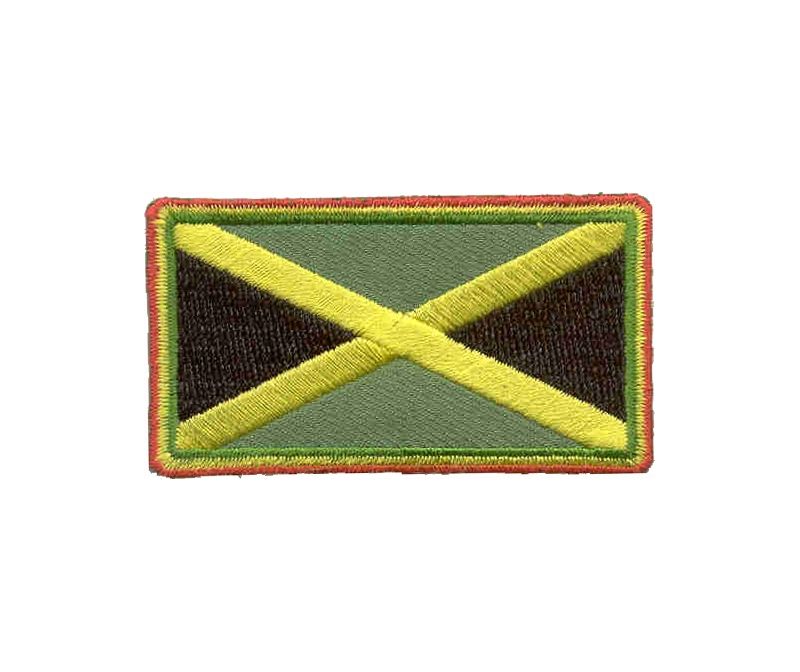 Нашивка термоклеевая Нашивка.РФ «Флаг Ямайки»