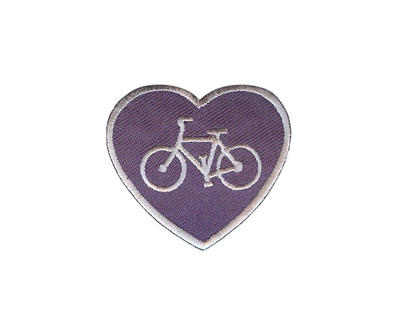 Нашивка «Люблю велосипед»