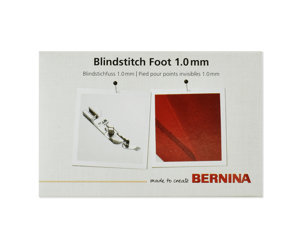 Лапка для оверлоков Bernina L 450, 460 для потайной строчки 1 мм