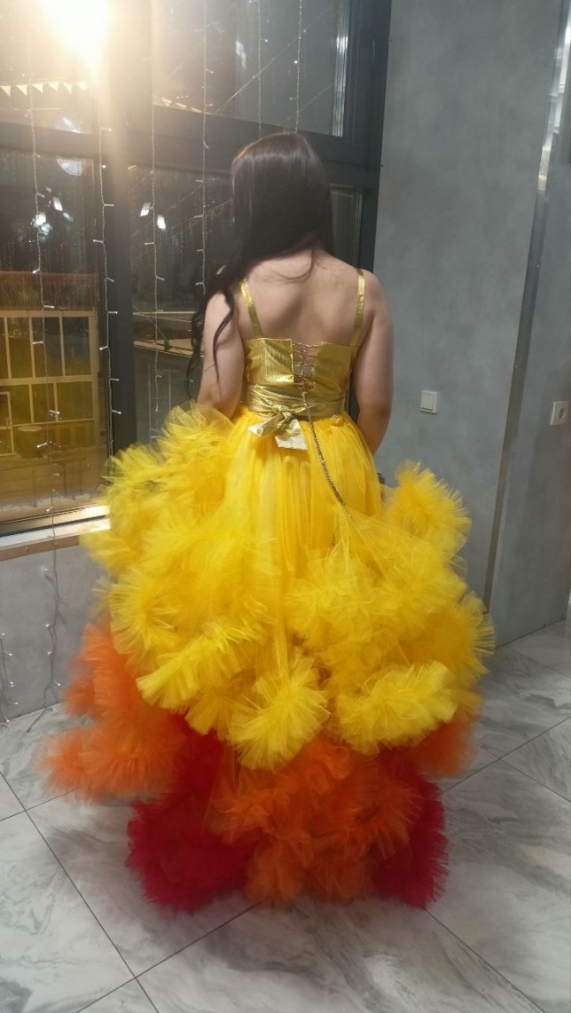 Платье «Шепот огненной лисицы»